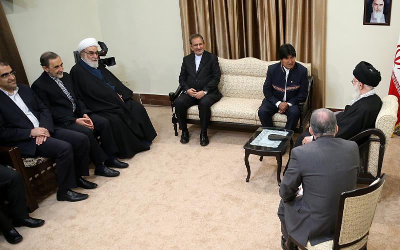 ¿Qué dijo el imam Jameneí en sus encuentros con el expresidente Morales?