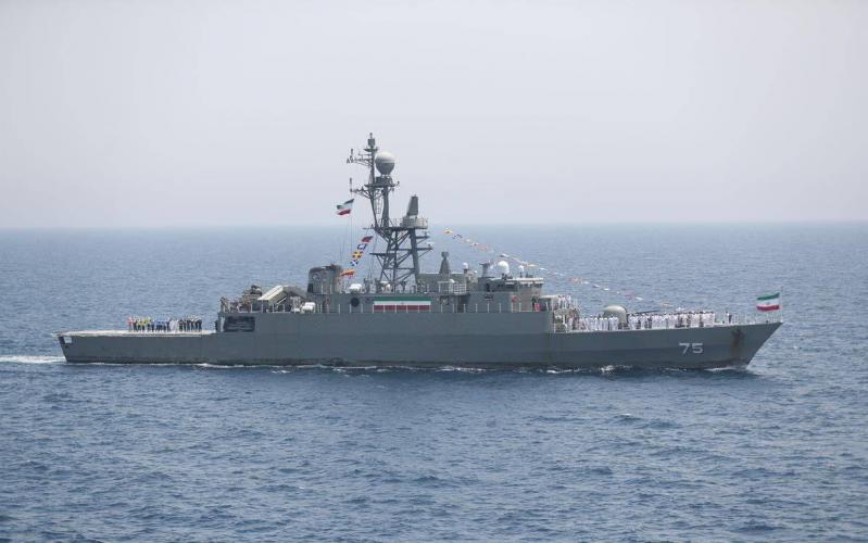 Misión única de la Escuadra Naval 86 en la historia de navegación de la República Islámica